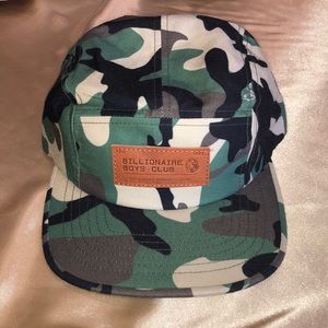 NEW Billionaire Boys Club Strapback hat rare hard to find camouflage army combat